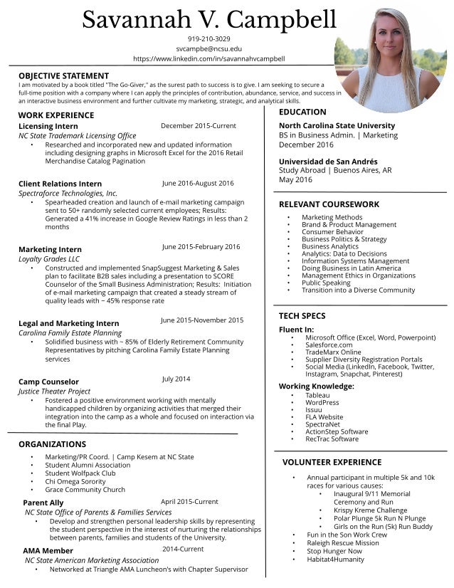 resume color 3