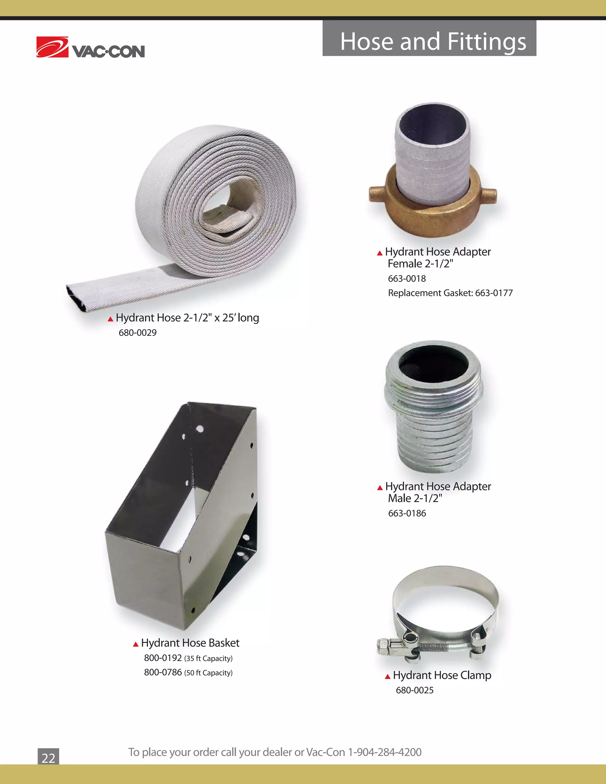 VacCon Parts Catalog PDF