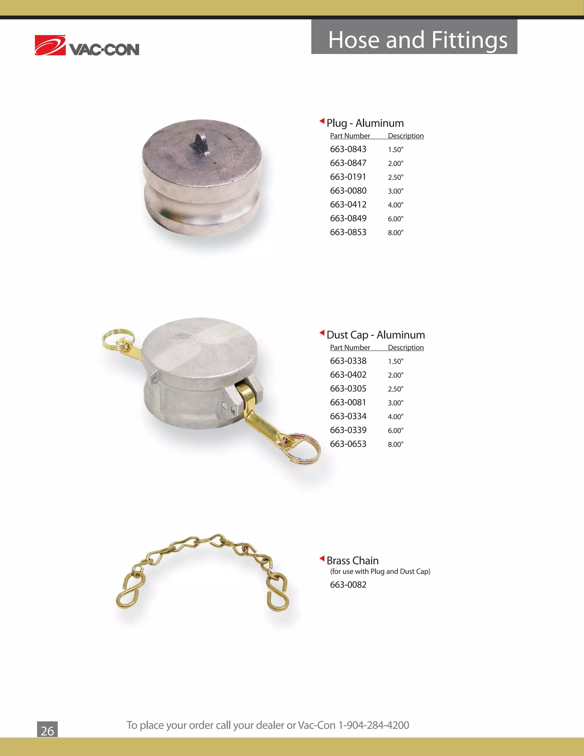 VacCon Parts Catalog PDF