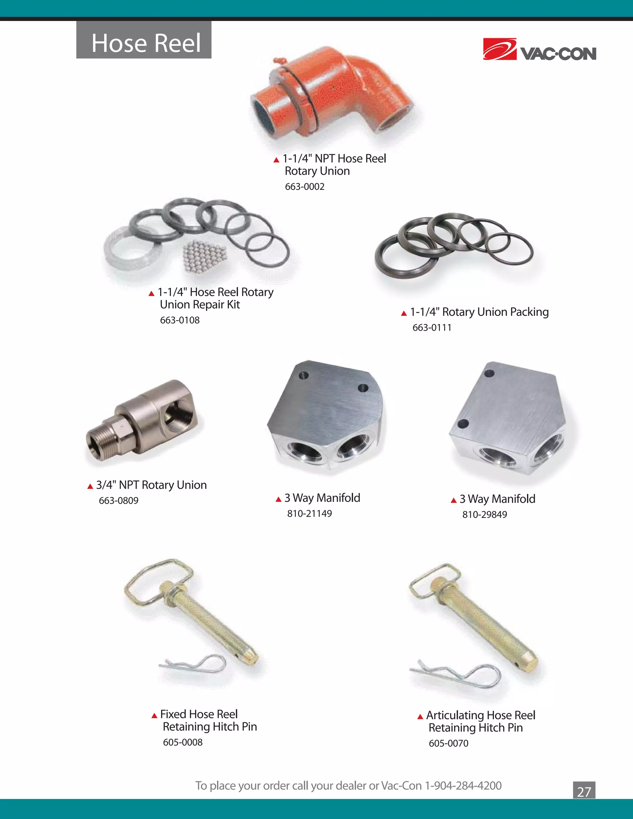 VacCon Parts Catalog PDF