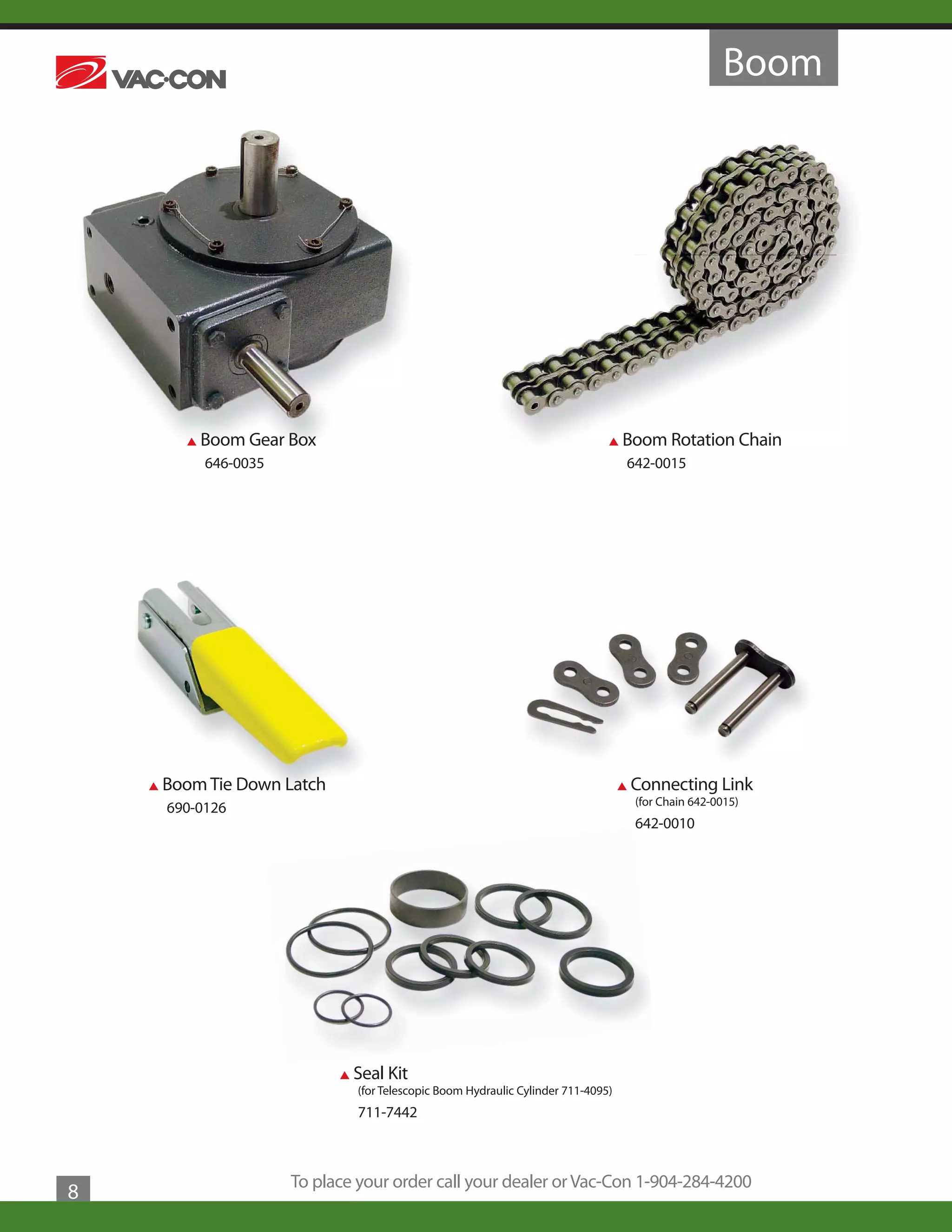 VacCon Parts Catalog PDF