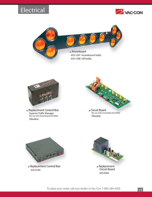 VacCon Parts Catalog PDF
