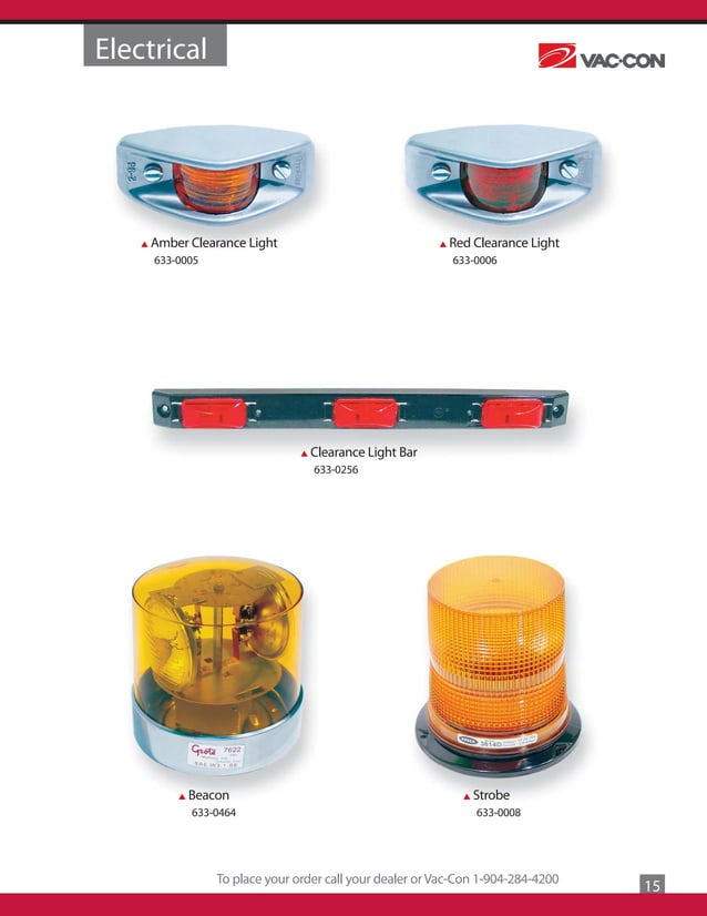 VacCon Parts Catalog PDF