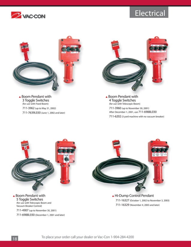 VacCon Parts Catalog PDF