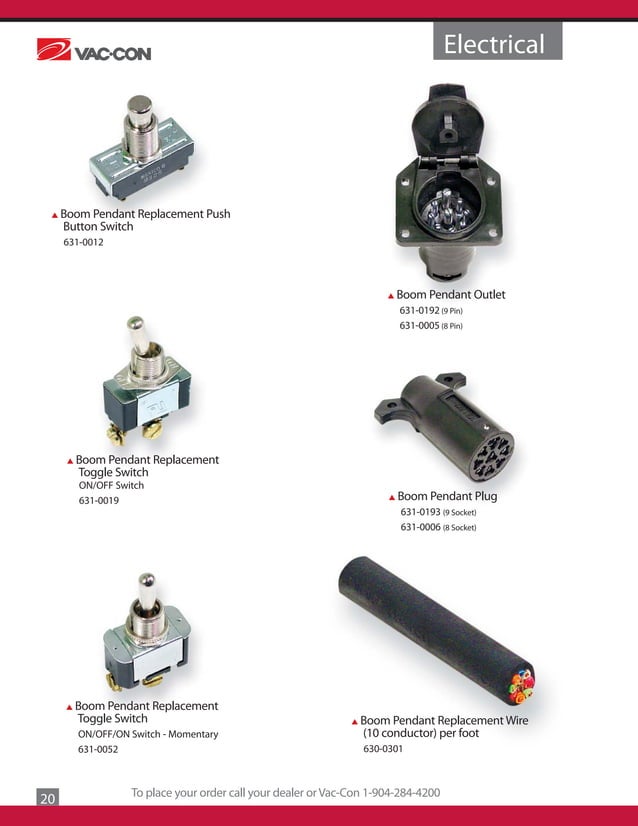 VacCon Parts Catalog PDF
