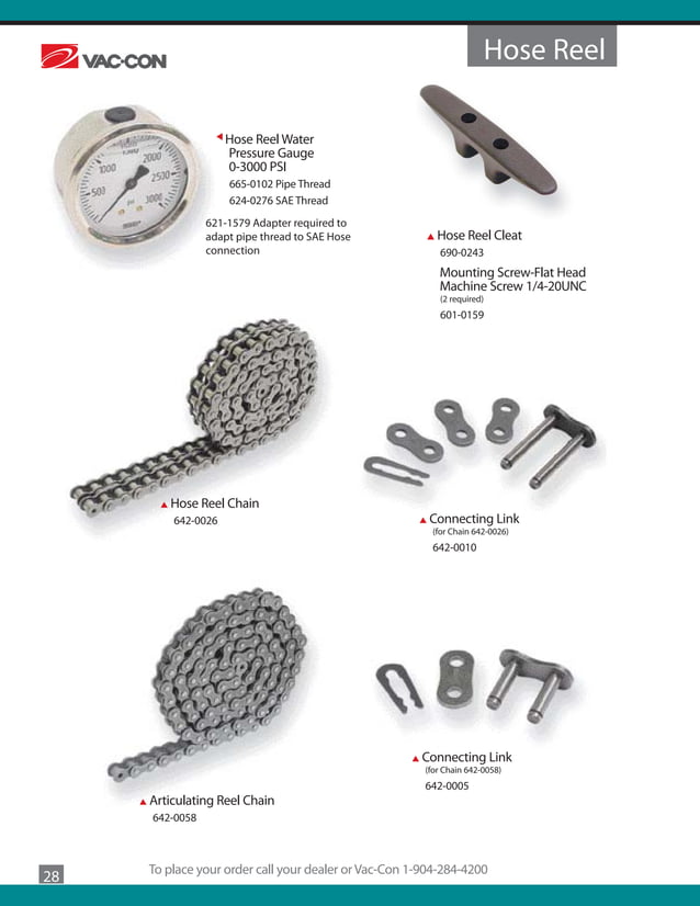 VacCon Parts Catalog PDF