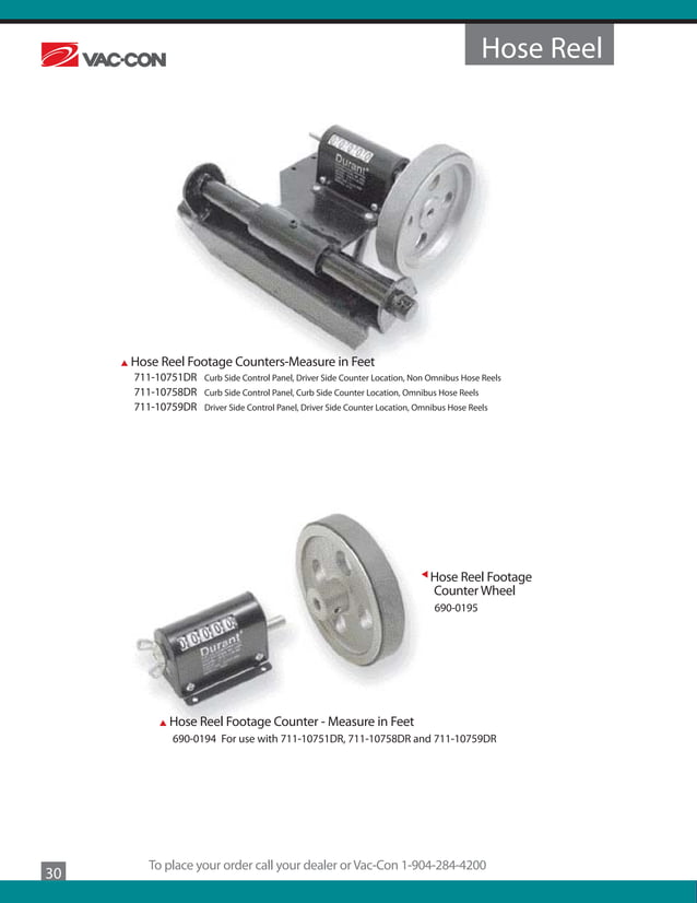 VacCon Parts Catalog PDF