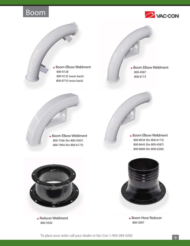 VacCon Parts Catalog PDF