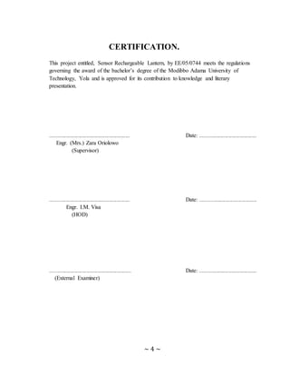 Final Project Verification Example Final Year Project | DOCX