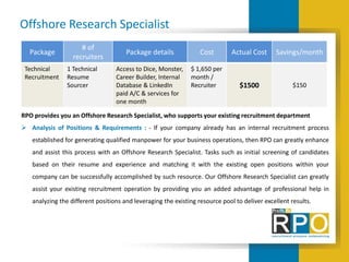  Candidate Research : - Building a targeted applicant list using research, with access to your internal
database or ATS &...