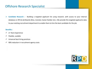  Analysis of Positions & Requirements : - With the recruitment process getting tighter and deadlines
becoming smaller, an...