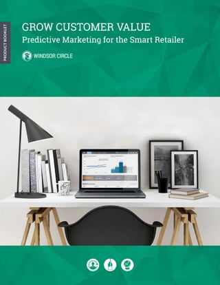 GROW CUSTOMER VALUE
Predictive Marketing for the Smart Retailer
PRODUCTBOOKLET
 