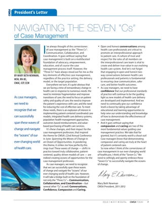 Navigating the Seven Cs of Case Management