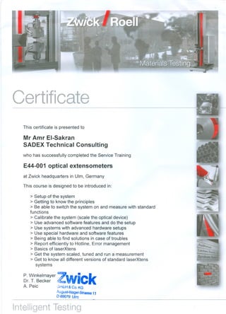 Amr Training Certificate - E44-01