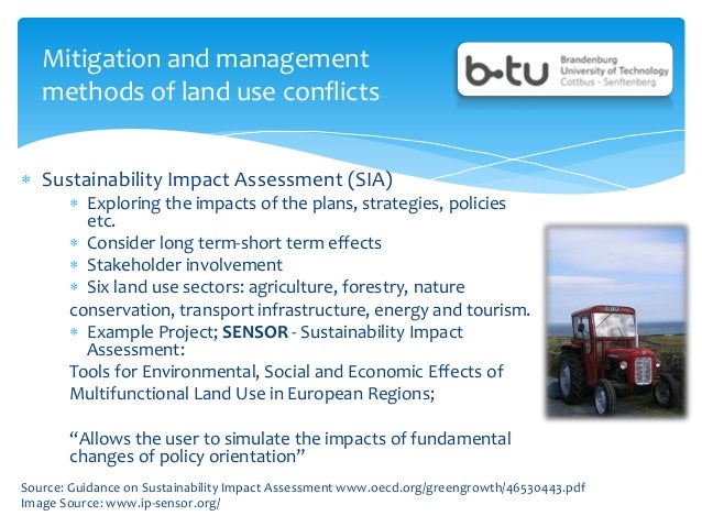 Management Methods Of Landuse Conflicts