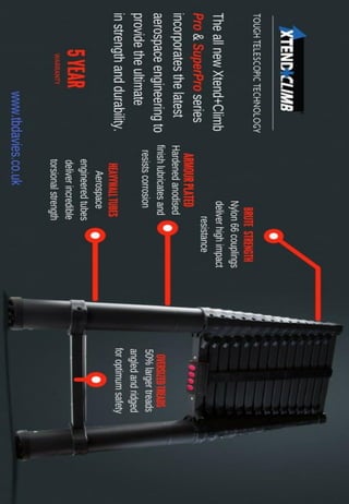 EN131-6 Telescopic Ladder Standard