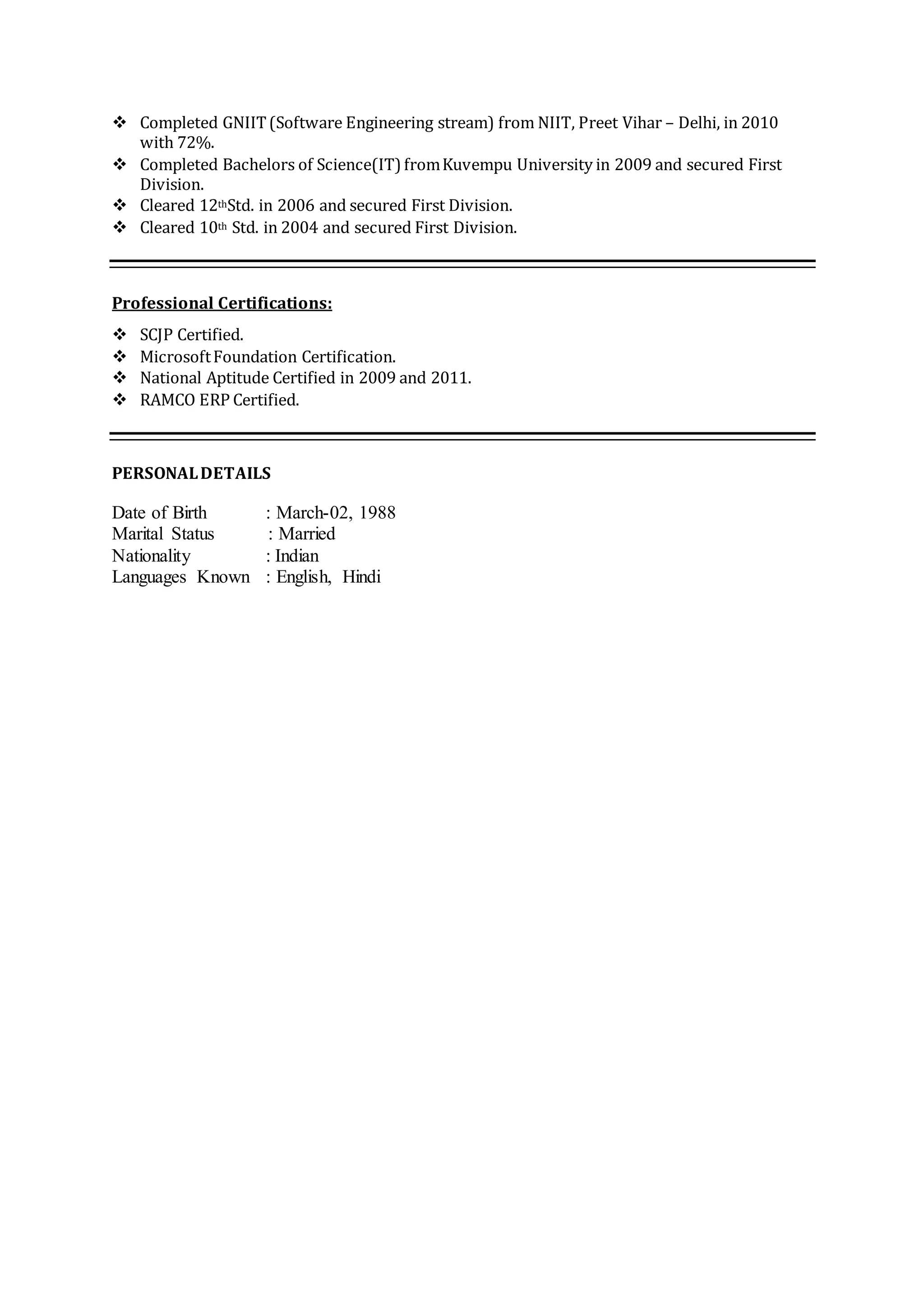 Resume DOCX Resume docx