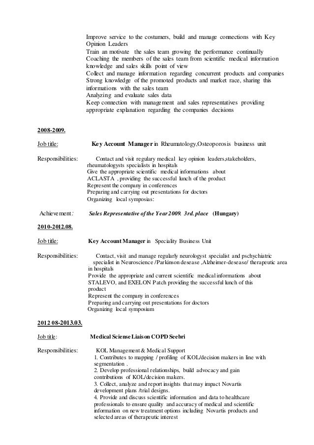 Curriculum vitae dokter picture