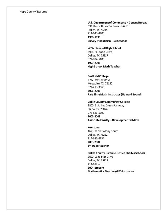resume with reference