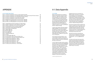 40 41yearly report on flexible labor and employment
flexibility@work
part I
APPENDIX A 1. Data Appendix
LIST OF FIGURES AND TABLES
Figure A 1: Evolution of Employment in the U.S., Europa, Australia and Japan					 46
Figure A 2: Evolution of Employment in the Netherlands, Belgium, Germany, Spain and Italy (10% stem intensity)	 47
Figure A 3: Evolution of Employment in the United States (10% stem intensity)					 48
Figure A 4: Evolution of Employment in Europe (10% stem intensity)						 48
Figure A 5: Evolution of Employment in Japan (10% stem intensity)						 49
Figure A 6: Between-Sector Job polarization in the UK and France: 1980-2007					 51
Figure A 7: STEM vs. non-STEM employment in the UK and France: 1980-2007					 56
Figure A 8: STEM vs. non-STEM employment in the UK and France: 1980-2007					 57
Table A 1: Average Ranking of Sectors according to ICT Capital Intensity						 42
Table A 2: Number of observations in EULFS dataset per country in 2005						 43
Table A 3: Number of observations across countries in EULFS dataset						 44
Table A 4: Average Ranking of Sectors according to STEM share						 45
Table A 5: Yearly growth in labor productivity (STEM 10%)							 50
Table A 6: Yearly growth in TFP (STEM 10%)									 51
Table A 7: Belgium 2008 -2014										52
Table A 8:Germany 2008 -2014										53
Table A 9: France 2008 -2014										54
Table A 10: Italy 2008 -2014										53
Table A 11: Netherlands 2008 -2014										53
Table A 12: Poland											53
Table A 13: United Kingdom 2008 -2014									54
Table A 14: Yearly growth in labour productivity (STEM 13.5%)							 54
Table A 15: Yearly growth in Total Factor Productivity (STEM 13.5%)						 56
Table A 16: STEM versus Non-STEM sectors – Belgium								 58
Table A 17: STEM versus Non-STEM sectors – Germany								 58
Table A 18: STEM versus Non-STEM sectors – France								 58
Table A 19: STEM versus Non-STEM sectors – Italy								 58
Table A 20: STEM versus Non-STEM sectors – Netherlands							 59
Table A 21: STEM versus Non-STEM sectors – United Kingdom							 59
A. EU KLEMS
Based on harmonized data from the National
Statistics of several OECD countries the authors
Timmer et al. [2007] have compiled a country-
sector level dataset over a long period of time,
1970-2007. This dataset contains information
on sectors (ISIC rev 3. which overlaps with NACE
rev. 1) concerning: Value added, output volume,
labor and capital input and output prices (a.o.).
Interesting is that the employed capital can
be split into ICT and non-ICT. This allows us to
compute an indicator on a sector’s susceptibility to
advances in digital technology.
In order to have consistent information between
1980 and 2005/2007, we confine the analysis to
the following 15 countries: Austria, Belgium,
Denmark, Finland, France, Germany, Italy, Ireland,
the Netherlands, Spain, Sweden, UK, United
States, Japan and Australia. Information on the
United States starts in 1980 which is why we take
this as a starting point.
For the majority of summary statistics, a cross-
country average of European countries will be
used. This leaves us with 4 country indicators, EU=
average of European countries, US= United States,
JPN= Japan, AUS=Australia.
In order to deploy the largest variation possible at
the sectors level, we chose the most disaggregated
sector level at which we could still find consistent
information on ICT capital compensation. This
leaves with a total of observations for 31 sectors,
as presented in Table 1. These 31 sectors are
ranked according to their ICT capital intensity,
which is the ICT capital compensation relative
to the total income from production measured
in Value Added. EU KLEMS defines ICT capital
compensation as the product of the ICT capital
stock (consisting of office and computing
equipment, communication equipment and
software) and its user cost. See Timmer et al.
[2007] for details. This measure is an indication
of the importance of ICT in the production
process and therefore also of the potential for
implementation of digital technology. ICT capital
intensity is therefore a number between zero and
one where zero would indicate that ICT capital
does not have any role to play in production
in which case there is also no susceptibility for
advances in digital technology, see Table A1.
Given that the ranking of sectors according to this
measure is consistent over time, we make us of ICT
capital intensity as measures in 2005. Note that to
investigate employment polarization along this
dimension we leave out the primary sector. Also,
we leave out the sector ‘P: Private households with
employed persons’, due to data limitations.
Alternatively we group sectors under.
Manufacturing and Services. Manufacturing
contains the sum of employment that falls under
the sector section ‘D’ while Services encompasses
everything from ‘G’ to ‘P’ as suggested by the
OECD.19
This leaves out the primary sectors Agriculture,
Forestry and Fishing; Mining and Quarrying; Gas,
Water and Electricity Supply; and Construction.
Note that Gas, Water and Electricity Supply and
Construction are included in the statistics on job
polarization where we only make use of the ICT
capital intensity to rank sectors.
19 https://stats.oecd.org/glossary/detail.asp?ID=2432
 
