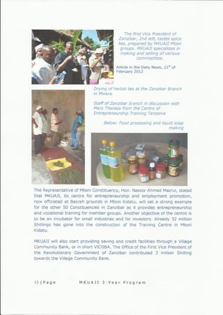 Mkuaji 3-Year Program 2013-2015