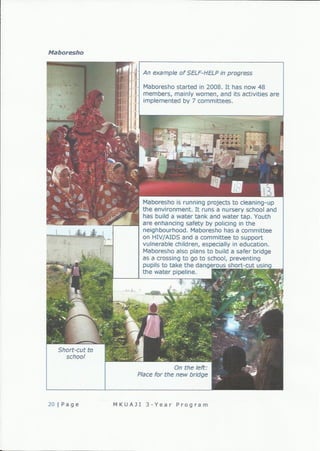 Mkuaji 3-Year Program 2013-2015