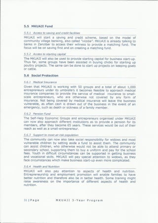 Mkuaji 3-Year Program 2013-2015