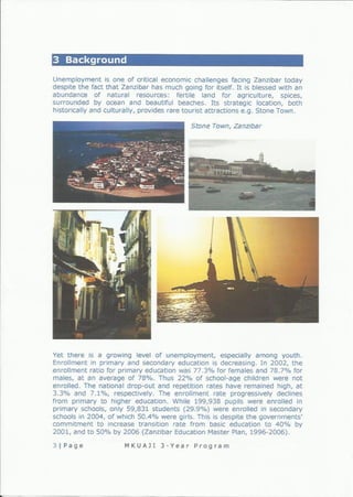 Mkuaji 3-Year Program 2013-2015