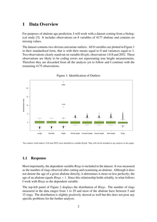 Predicting the age of abalone | PDF