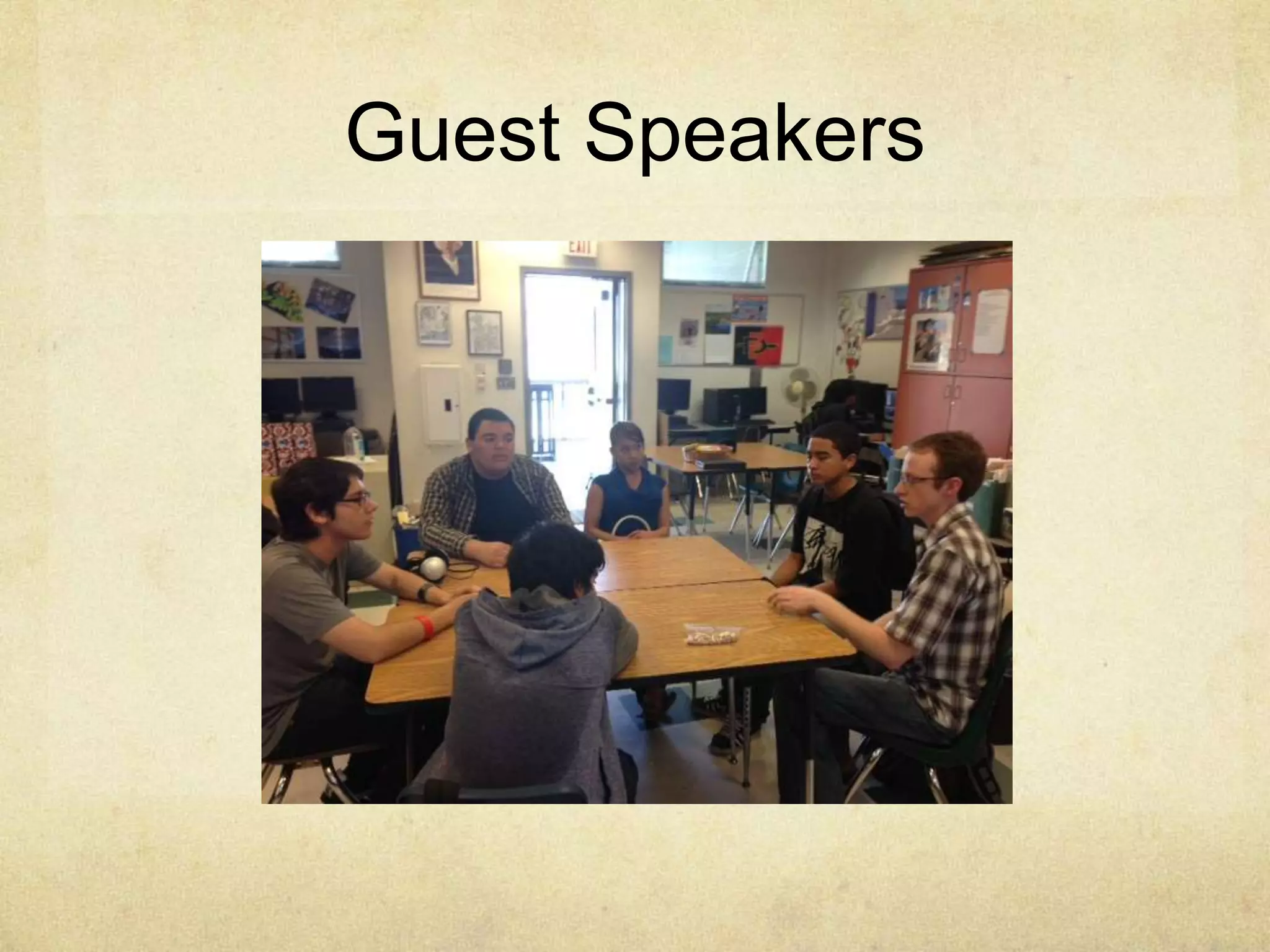 Guest Speakers
 