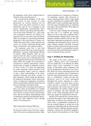 6 CAREER COUNSELING | PDF | Career Advice | Careers