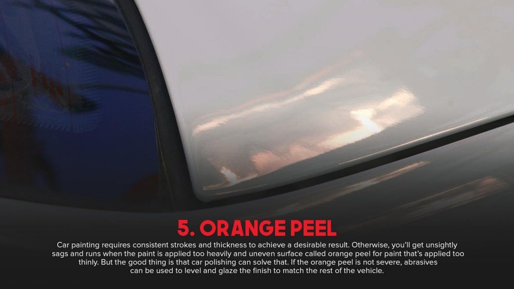 6 car paint blemishes that car polishing can fix