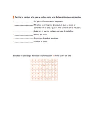 6è castellà ortografia- b-h