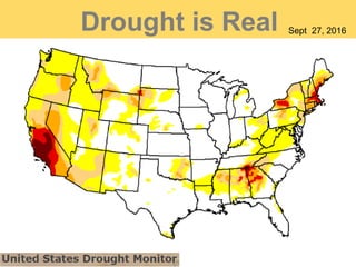 Drought is Real Sept 27, 2016
 