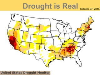 Drought is Real October 27, 2016
 