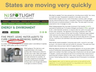 States are moving very quickly
 