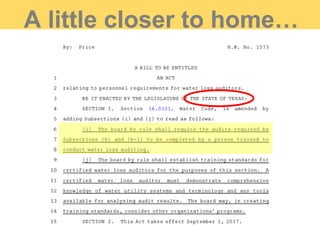 A little closer to home…
 