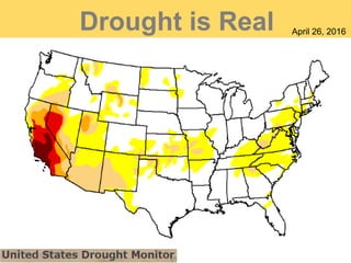 Drought is Real April 26, 2016
 