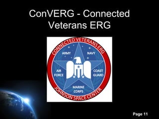 Page 11
ConVERG - Connected
Veterans ERG
 