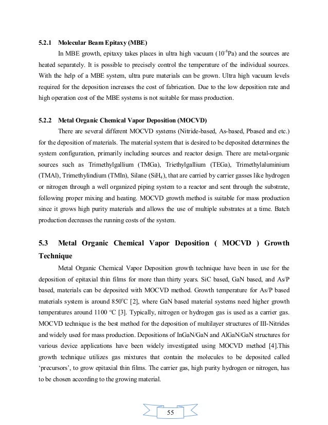Solar cell master thesis