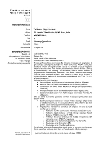 cv_europeo_italiano FDM 070316 | DOC