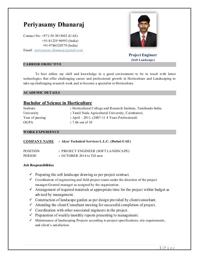horticulture resumes