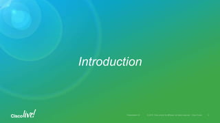 Introduction
 