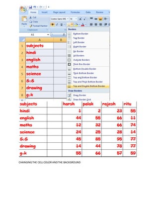 6 chapter font formatting | DOCX