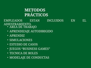 6° CLASE CAPACITACION Y DESARROLLO ORGANIZACIONAL | PPTX