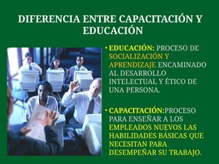 6° CLASE CAPACITACION Y DESARROLLO ORGANIZACIONAL | PPTX