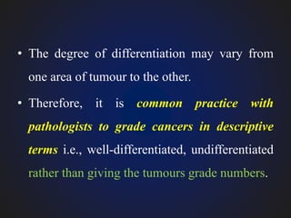 clinical aspects of neoplasia | PPTX