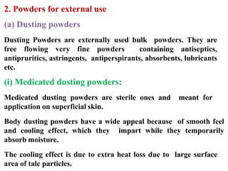 6c manufacture of powders and granules | PPTX