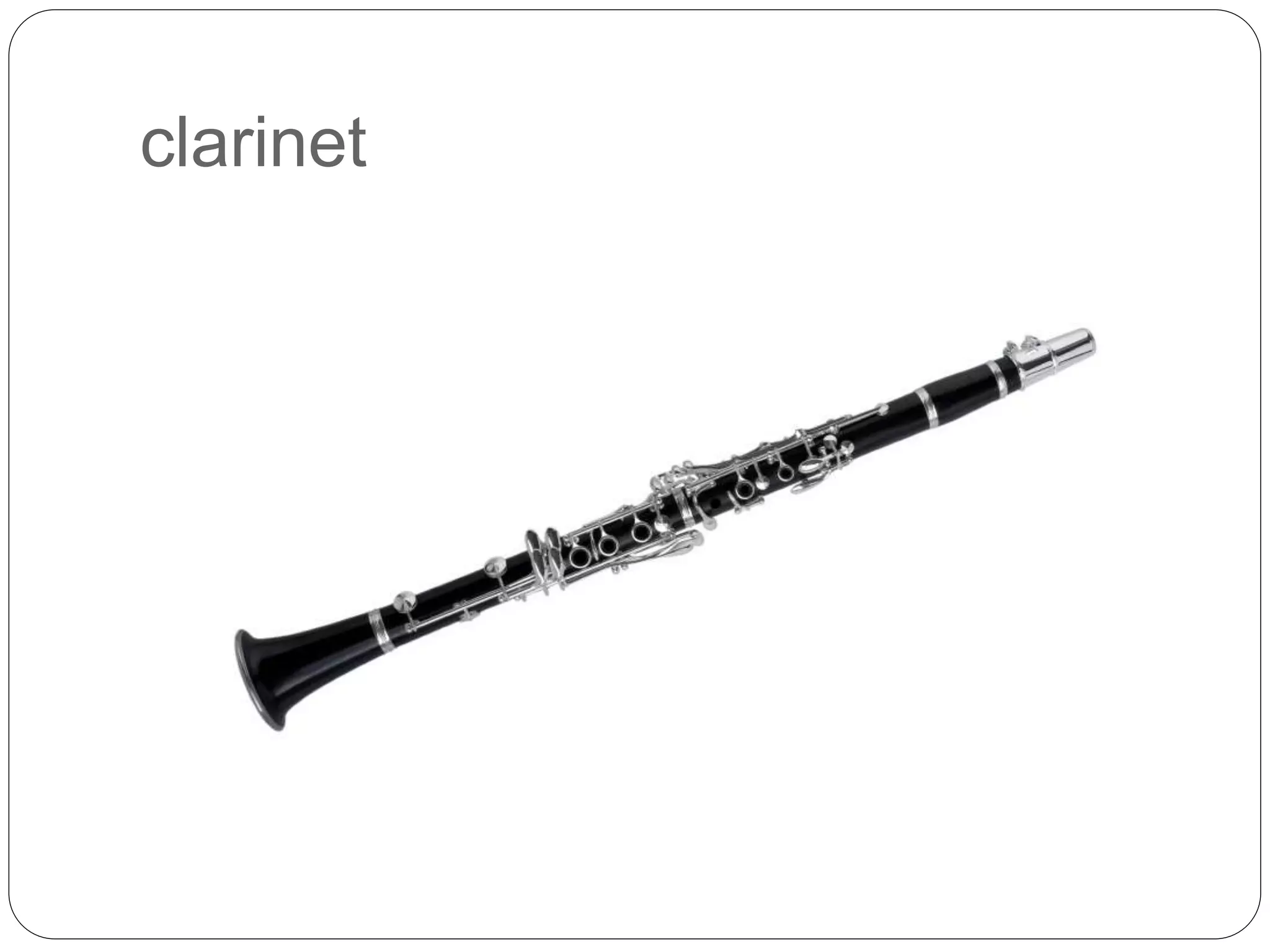 clarinet