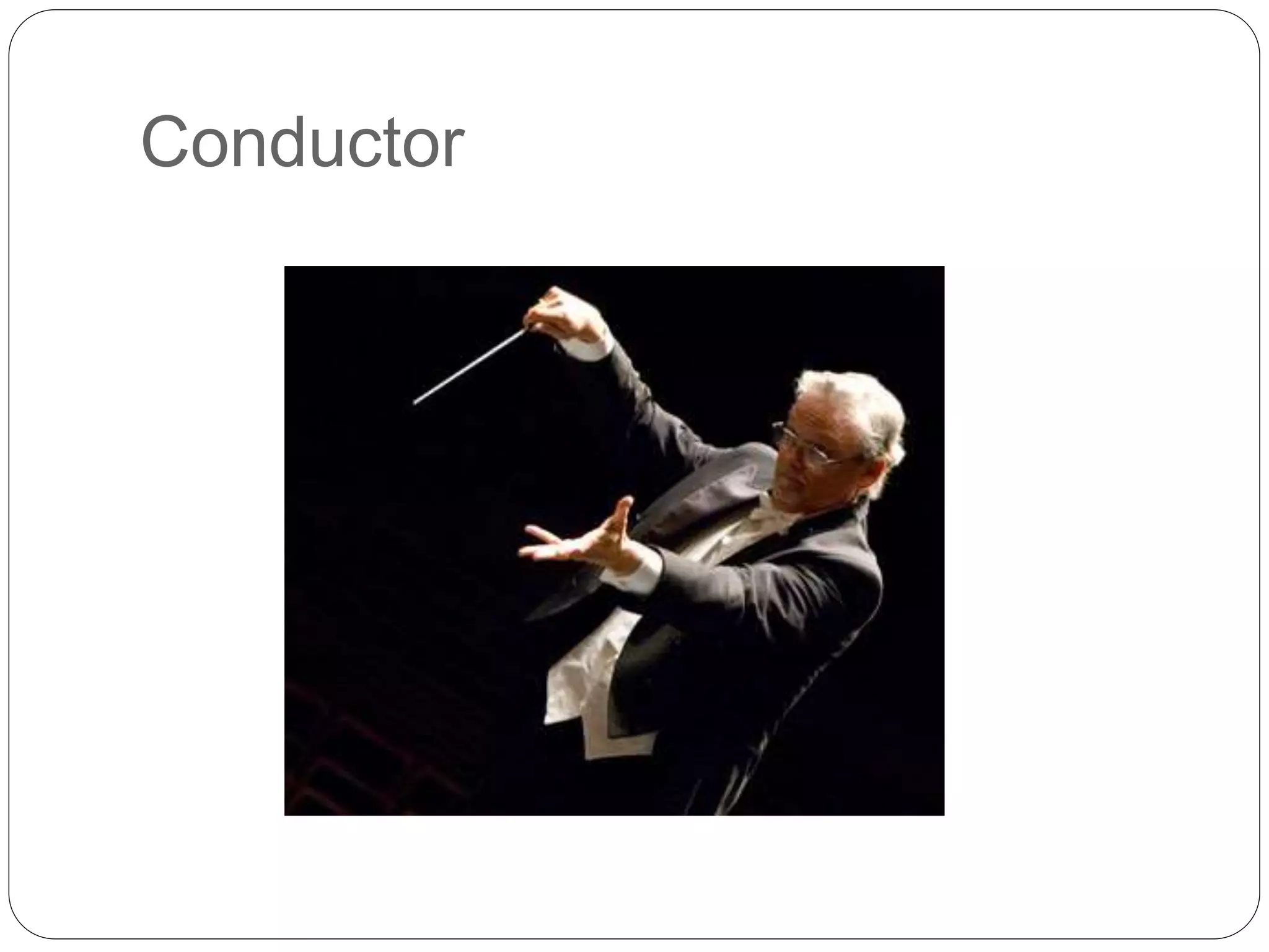 Conductor